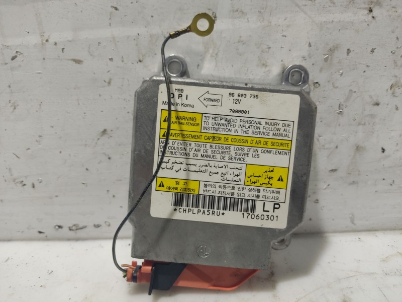 Recambio de centralita airbag para daewoo matiz (m100, m150) 0.8 referencia OEM IAM 0  