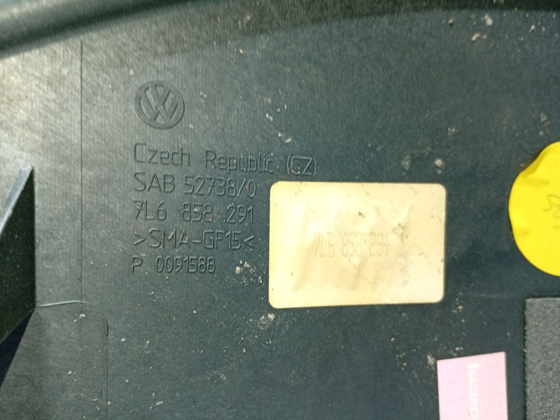 Recambio de moldura para volkswagen touareg (7la, 7l6, 7l7) 2.5 r5 tdi referencia OEM IAM   