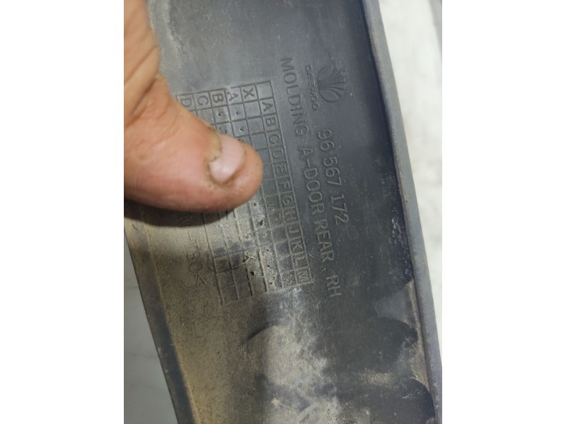 Recambio de moldura para daewoo matiz (m100, m150) 0.8 referencia OEM IAM 96567172  