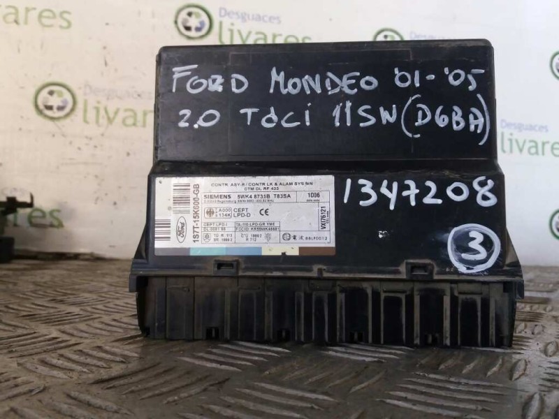 Recambio de modulo confort para  referencia OEM IAM 5WK48731BT83SA 1ST15K600GB 