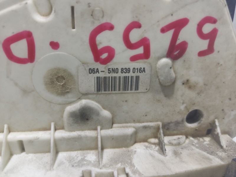 Recambio de cerradura puerta delantera derecha para volkswagen passat cc (357) referencia OEM IAM 5N1837016C  