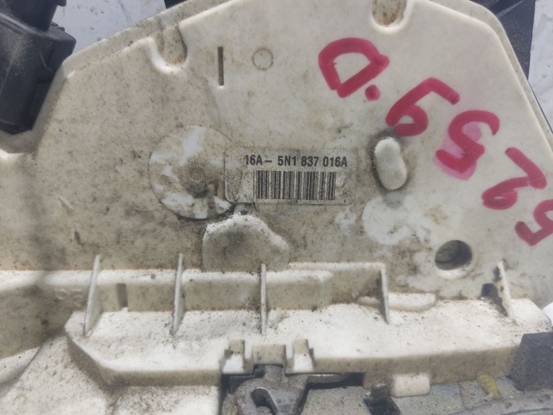 Recambio de cerradura puerta trasera derecha para volkswagen passat cc (357) referencia OEM IAM 5N0839016D  