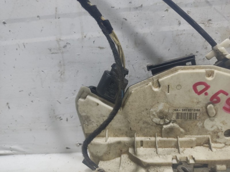 Recambio de cerradura puerta trasera derecha para volkswagen passat cc (357) referencia OEM IAM 5N0839016D  