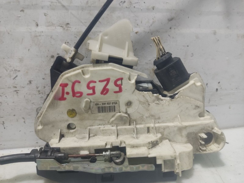 Recambio de cerradura puerta delantera izquierda para volkswagen passat cc (357) referencia OEM IAM 5N0839015D  