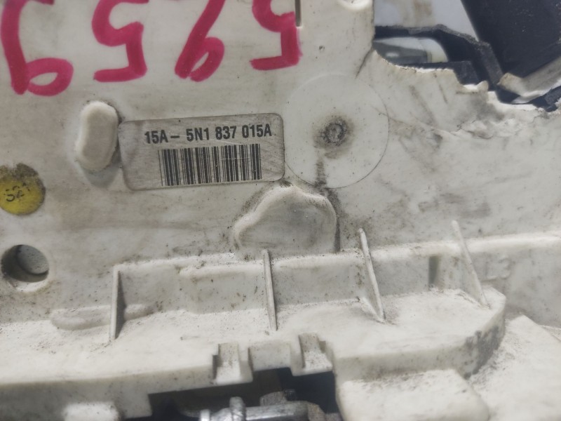 Recambio de cerradura puerta delantera izquierda para volkswagen passat cc (357) referencia OEM IAM 5N0839015D  