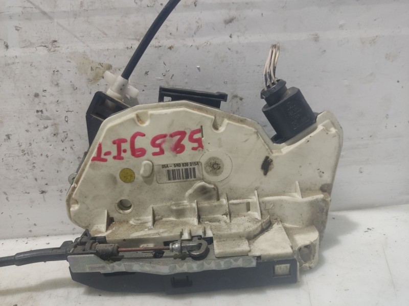 Recambio de cerradura puerta trasera izquierda para volkswagen passat cc (357) referencia OEM IAM 5N0839016D  