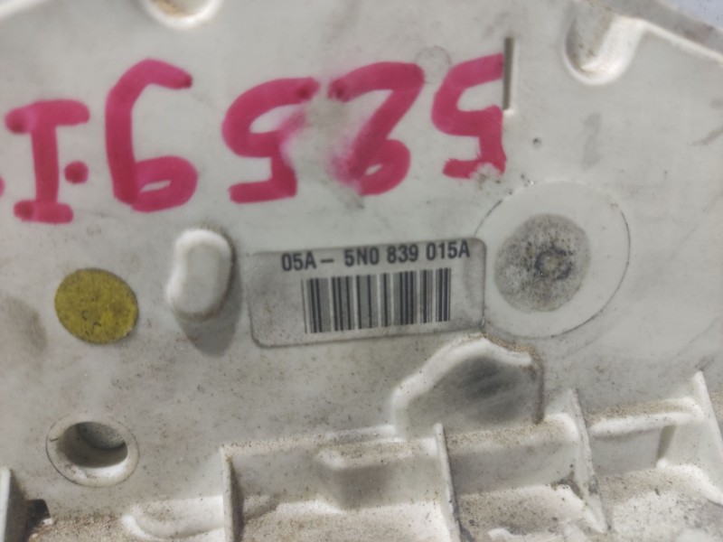 Recambio de cerradura puerta trasera izquierda para volkswagen passat cc (357) referencia OEM IAM 5N0839016D  