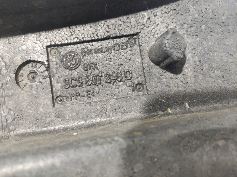 Recambio de refuerzo paragolpes trasero para volkswagen passat cc (357) referencia OEM IAM   