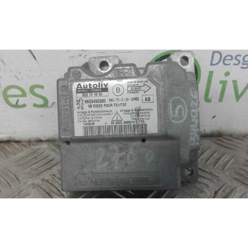 Recambio de centralita airbag para peugeot 307 break / sw (s1) sw pack   |   04.02 - 12.04 | 2002 - 2004 | 107 cv / 79 kw refere