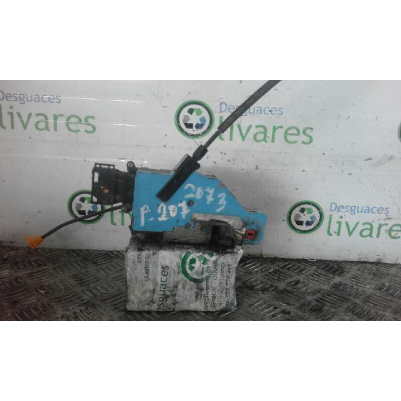 Recambio de cerradura puerta delantera derecha para peugeot 207    |   0.06 - ... | 2006 referencia OEM IAM    Recambio de cerradura puerta delantera derecha para peugeot 207    |   0.06 - ... | 2006 referencia OEM IAM