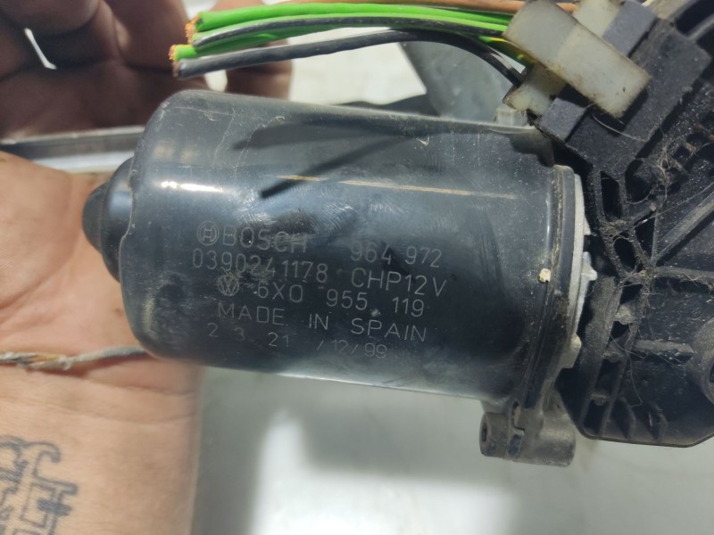 Recambio de motor limpia delantero para volkswagen polo berlina (6n2) trendline referencia OEM IAM 6n195583230 6x0955119 