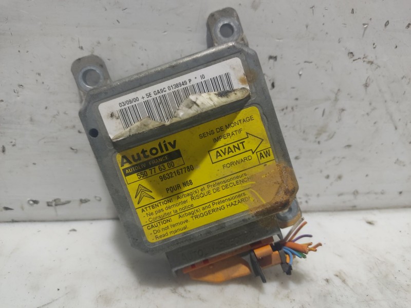 Recambio de centralita airbag para citroën xsara picasso referencia OEM IAM 9632167780 550776300 