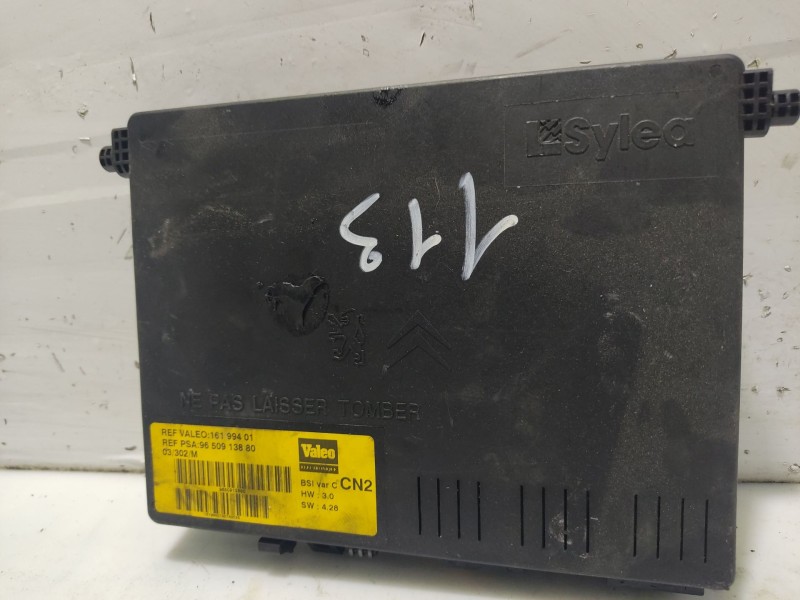 Recambio de centralita bsi para citroën xsara (n1) 1.6 16v referencia OEM IAM 9650913880  16199401