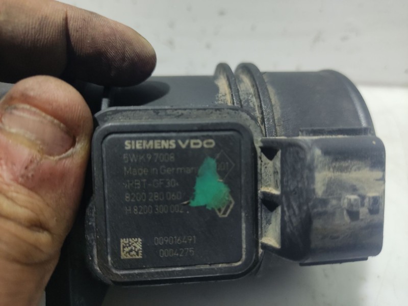 Recambio de caudalimetro para nissan interstar (x70) referencia OEM IAM 8200280060 8200300002 5WK97008