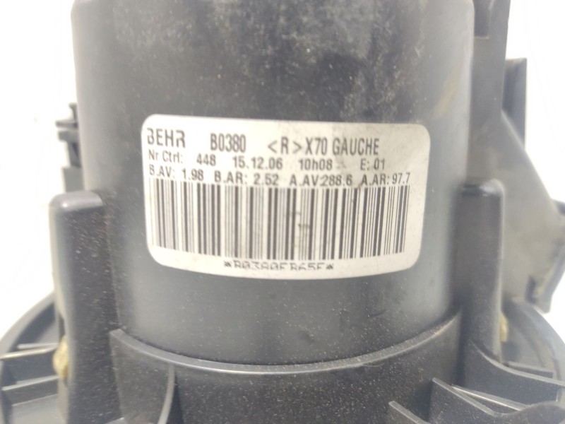 Recambio de motor calefaccion para nissan interstar (x70) referencia OEM IAM B0380  