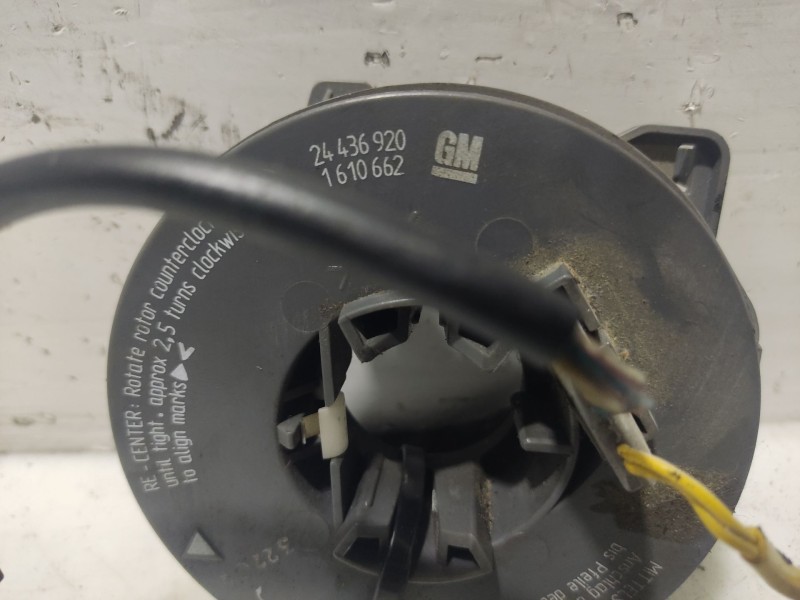 Recambio de anillo airbag para opel zafira a referencia OEM IAM 24436920 1610662 