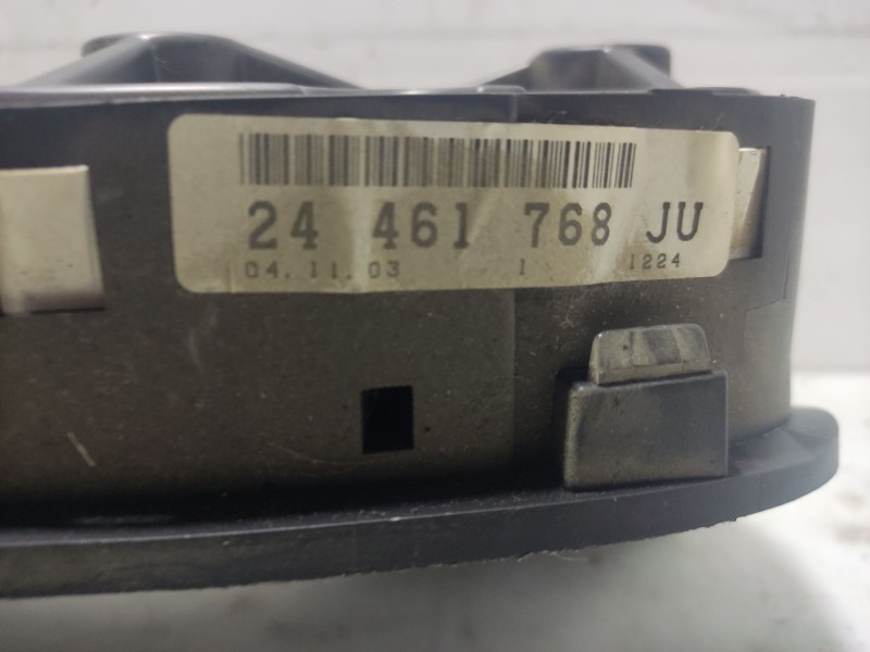 Recambio de cuadro instrumentos para opel zafira a referencia OEM IAM 24461768  110080209