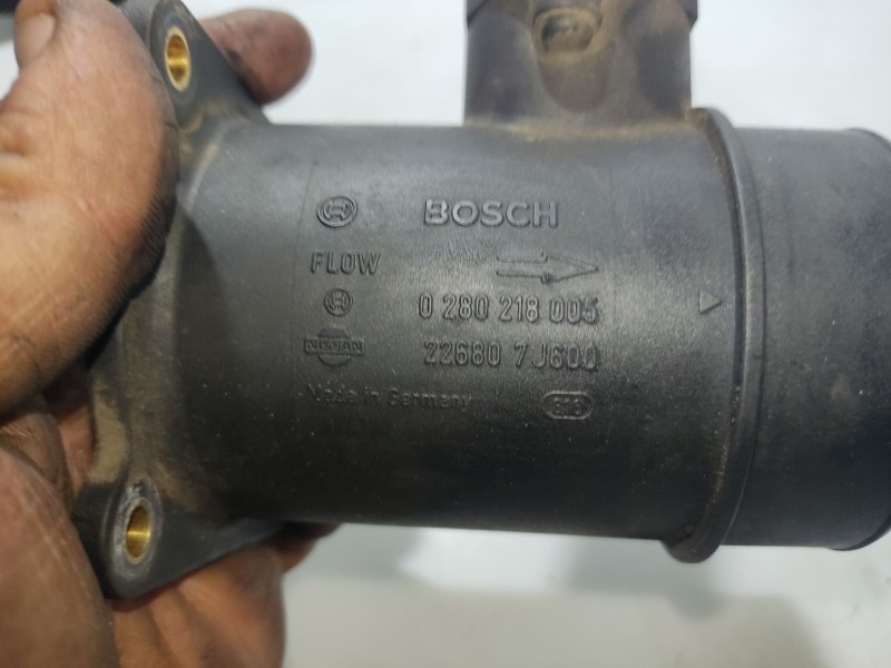 Recambio de caudalimetro para nissan almera ii (n16) 2.2 di referencia OEM IAM 226807j600  0280218005