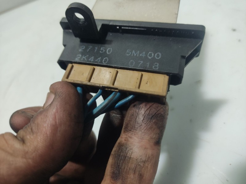 Recambio de resistencia calefaccion para nissan almera ii (n16) 2.2 di referencia OEM IAM 271505m400 2k4400718 