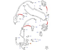 Recambio de tubos aire acondicionado para ford mondeo iii (b5y) 2.0 16v tddi / tdci referencia OEM IAM 1357242  