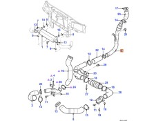 Recambio de tubo para ford mondeo iii (b5y) 2.0 16v tddi / tdci referencia OEM IAM 1345984  