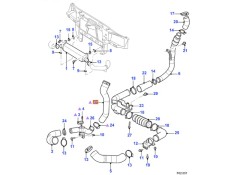 Recambio de tubo para ford mondeo iii (b5y) 2.0 16v tddi / tdci referencia OEM IAM 1222831  
