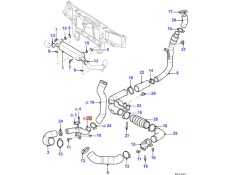 Recambio de tubo para ford mondeo iii (b5y) 2.0 16v tddi / tdci referencia OEM IAM 1313437  