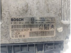 Recambio de centralita motor uce para citroën xsara picasso (n68) 1.6 hdi referencia OEM IAM 9663268380  0281012468 2