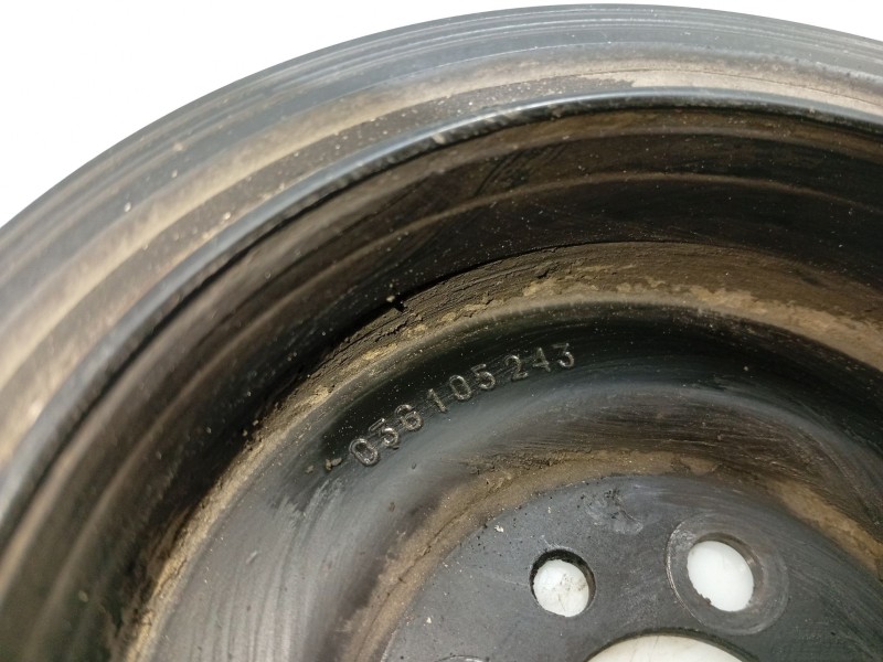 Recambio de polea cigueñal para skoda superb ii (3t4) 2.0 tdi referencia OEM IAM 03G105243  