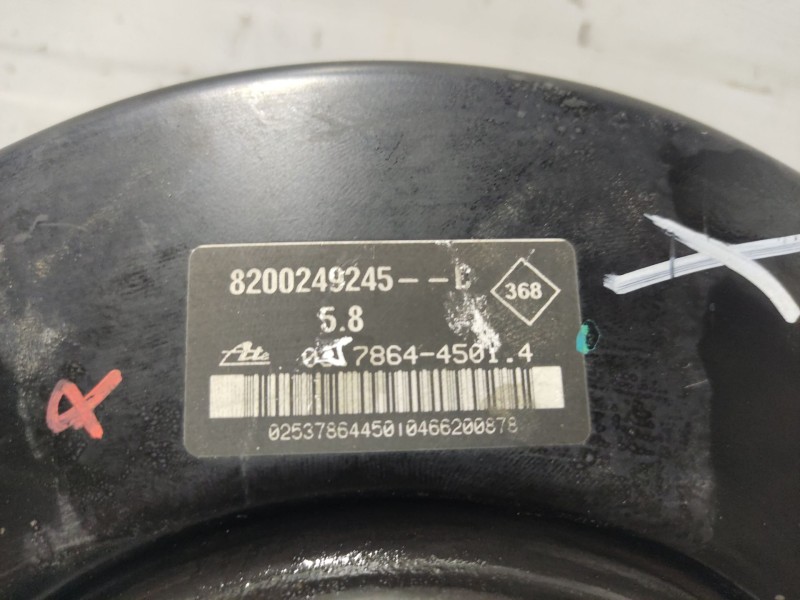 Recambio de servofreno para renault clio iii 1.5 dci diesel cat referencia OEM IAM 8200249245  03786445014