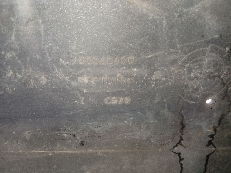 Recambio de paragolpes trasero para fiat croma (194) 1.9 8v multijet dynamic referencia OEM IAM 735365430  