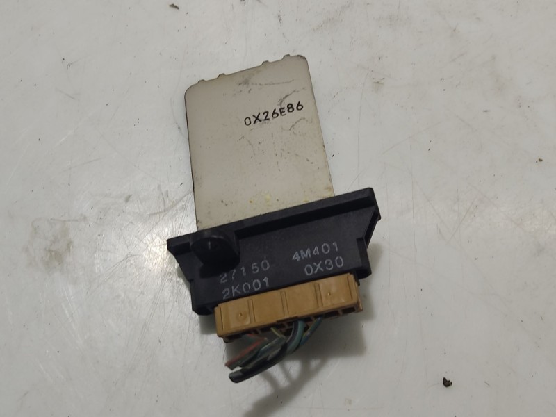 Recambio de resistencia calefaccion para nissan almera tino (v10) 2.2 dci referencia OEM IAM 271504M401 2K0010X30 