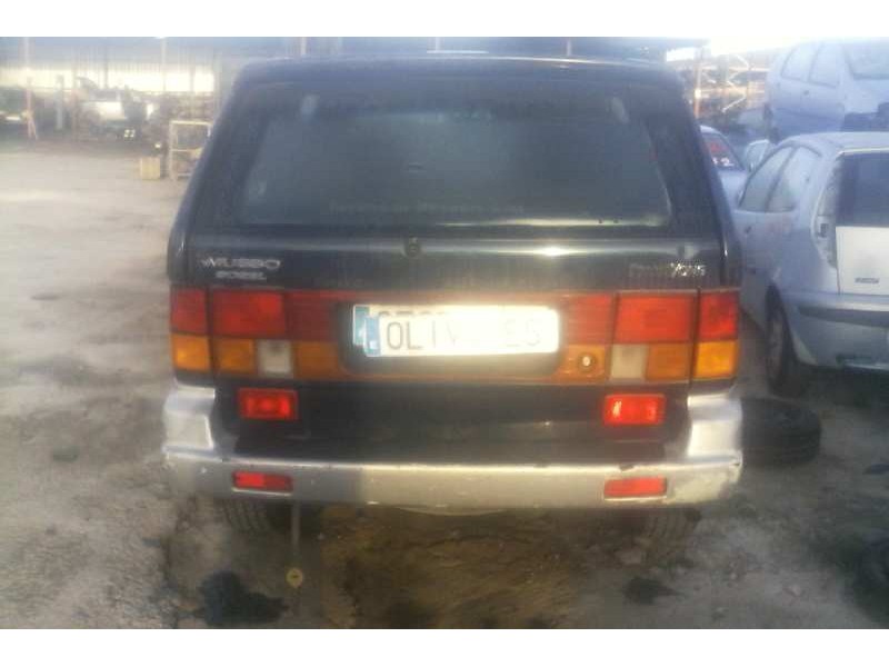 ssangyong musso 2.9 tdi lux   |   06.98 - 12.01 | 1998 - 2001 | 120 cv / 88 kw del año 1998