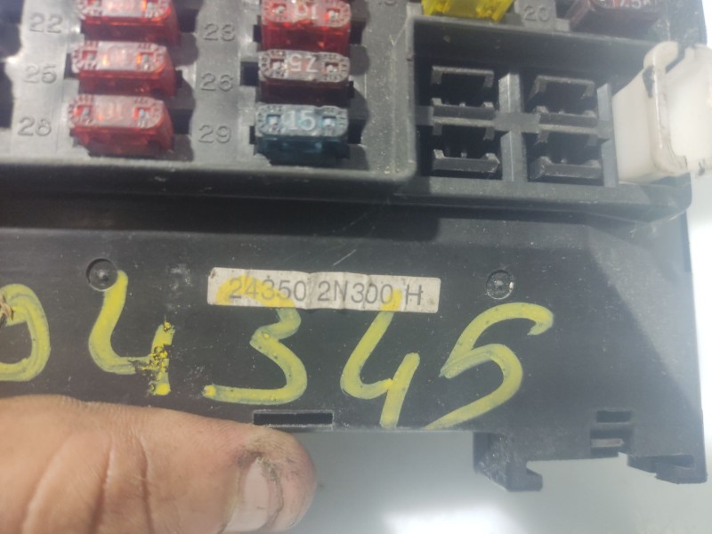 Recambio de caja reles / fusibles para nissan almera (n15) 1.6 16v cat referencia OEM IAM   