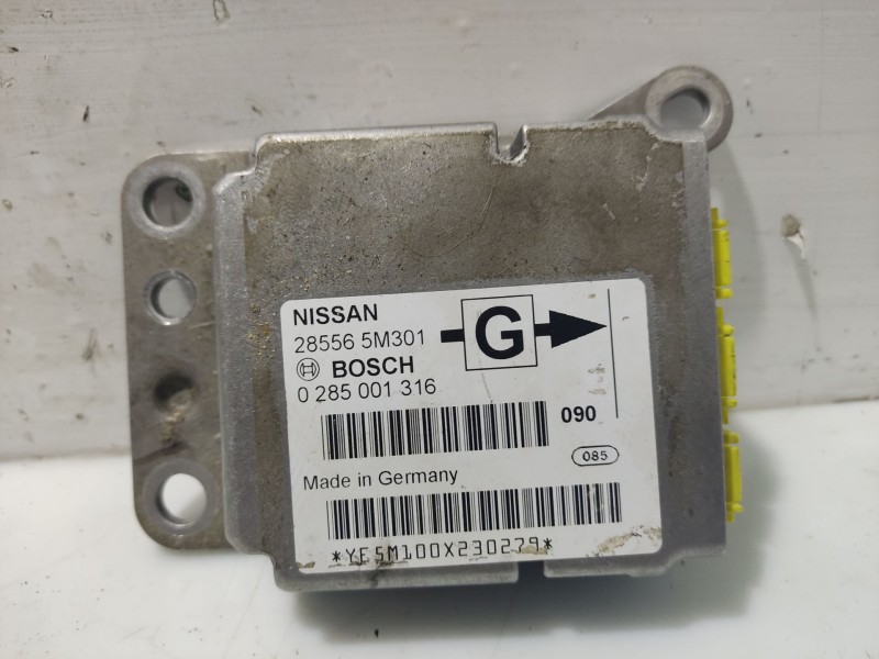 Recambio de centralita airbag para nissan almera ii hatchback (n16) 1.5 referencia OEM IAM 285565M301  028500131