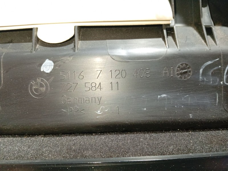 Recambio de guantera para bmw 3 (e90) 320 d referencia OEM IAM 51169110539 51167120408 51167075479