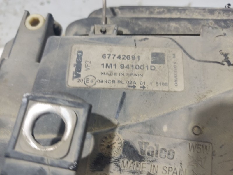 Recambio de faro izquierdo para seat leon (1m1) 1.9 tdi referencia OEM IAM 1M1941015  
