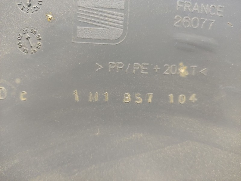 Recambio de guantera para seat leon (1m1) 1.9 tdi referencia OEM IAM 1M1857095L6QU 1M1857104 