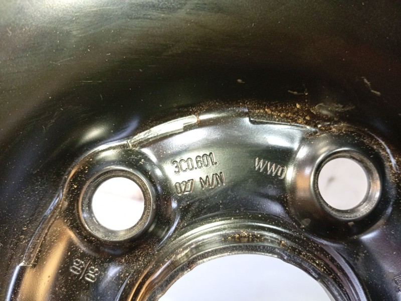 Recambio de llanta para skoda superb ii (3t4) 2.0 tdi referencia OEM IAM 3C0601027M 3C0601027N 