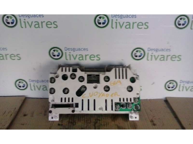 Recambio de cuadro instrumentos para chrysler voyager (gs) 2.5 td   |   10.95 - ... | 1995 | 116 cv / 85 kw referencia OEM IAM 0