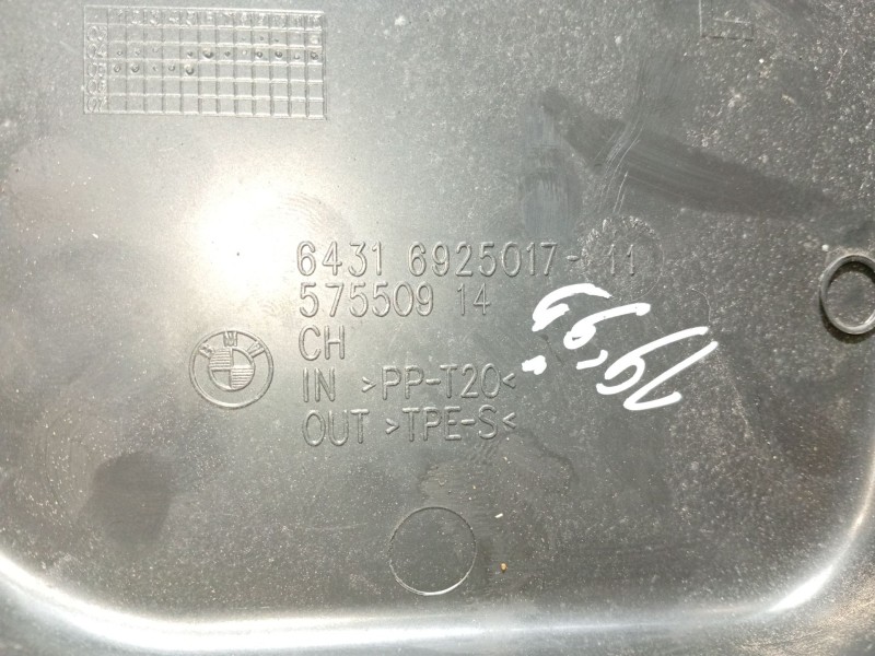 Recambio de moldura para bmw 3 (e90) 320 d referencia OEM IAM 64316925017 57550914 