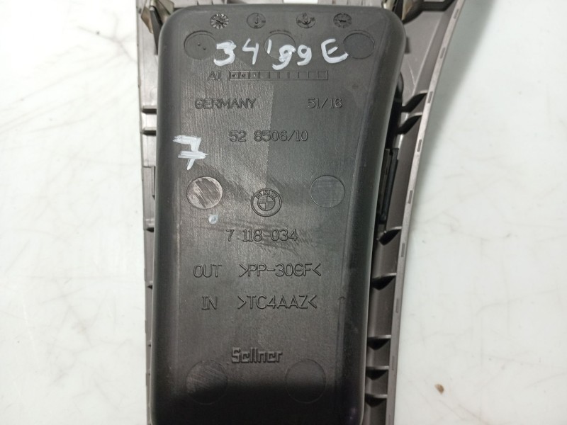 Recambio de moldura para bmw 3 (e90) 320 d referencia OEM IAM 7118023 7118034 52850610