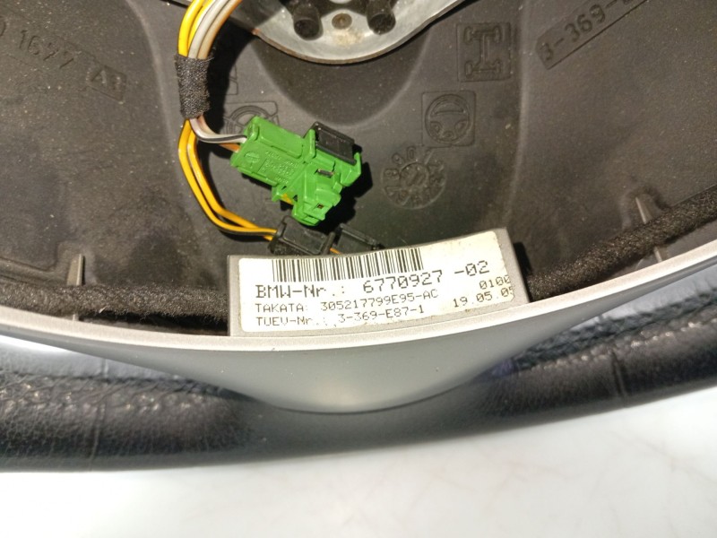 Recambio de volante para bmw 3 (e90) 320 d referencia OEM IAM 677092702 305217799E95AC 695656001
