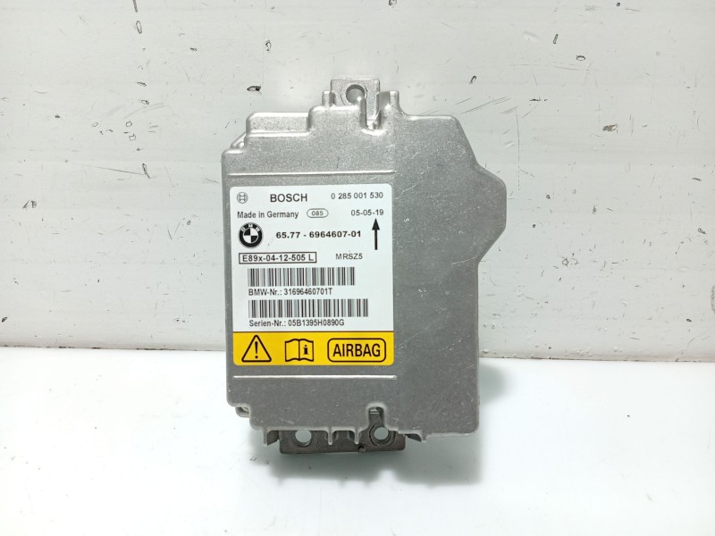 Recambio de centralita airbag para bmw 3 (e90) 320 d referencia OEM IAM 65776964607 31696460701T 0285001530