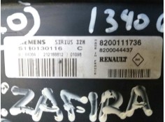 Recambio de centralita motor uce para opel zafira a elegance   |   02.99 - 12.00 | 1999 - 2000 | 116 cv / 85 kw referencia OEM I 2