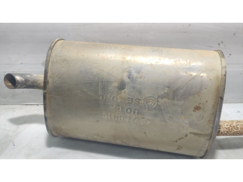 Recambio de silenciador trasero para hyundai accent (lc) 1.3 cat referencia OEM IAM 2870025100  