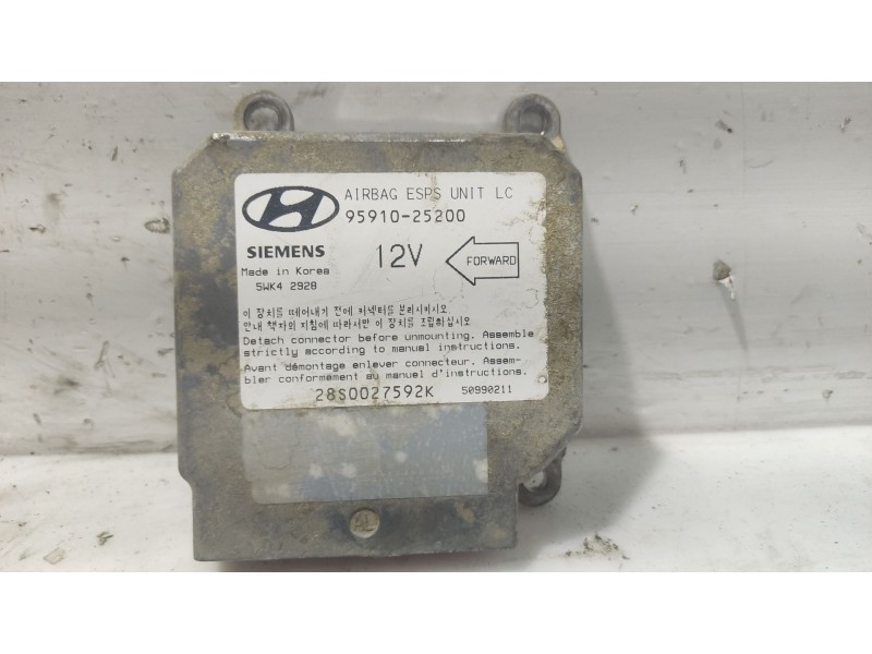 Recambio de centralita airbag para hyundai accent (lc) 1.3 cat referencia OEM IAM 9591025200  5WK42928