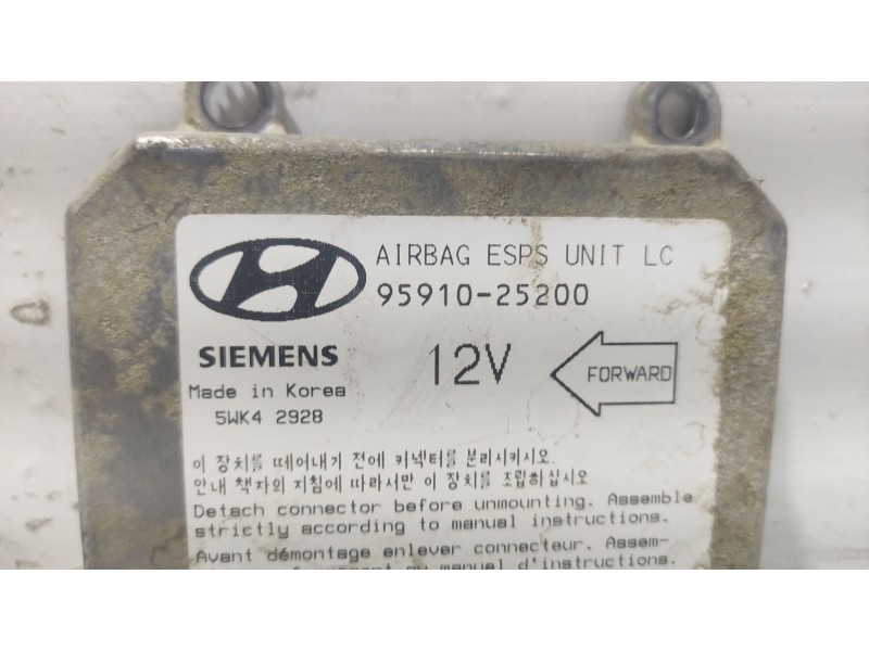 Recambio de centralita airbag para hyundai accent (lc) 1.3 cat referencia OEM IAM 9591025200  5WK42928