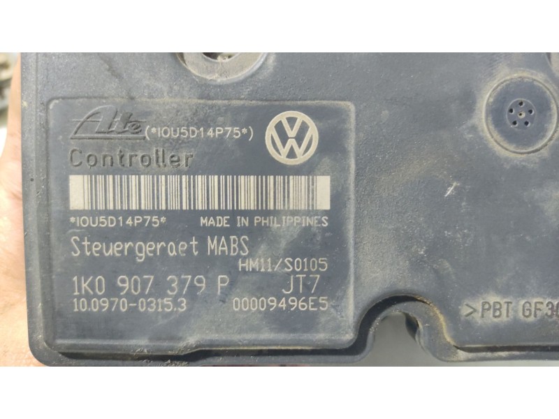 Recambio de abs para skoda octavia berlina (1z3) active referencia OEM IAM 1K0614117H 1KO907379P 10020700544