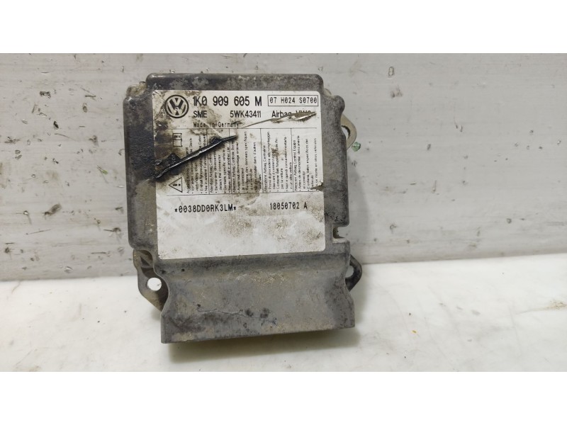 Recambio de centralita airbag para skoda octavia berlina (1z3) active referencia OEM IAM 1K0909605M  5wk43411